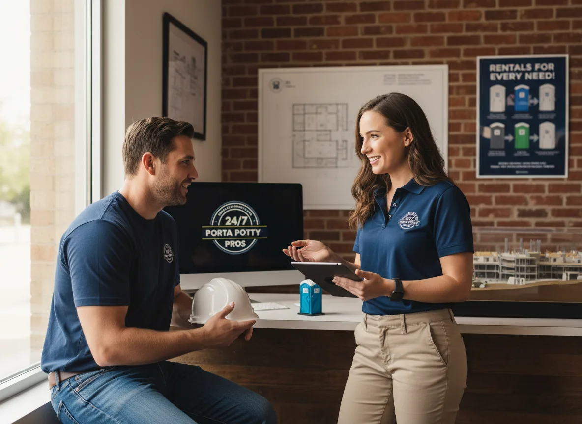 Flushing Toilet Rental Options in Christiansburg, VA